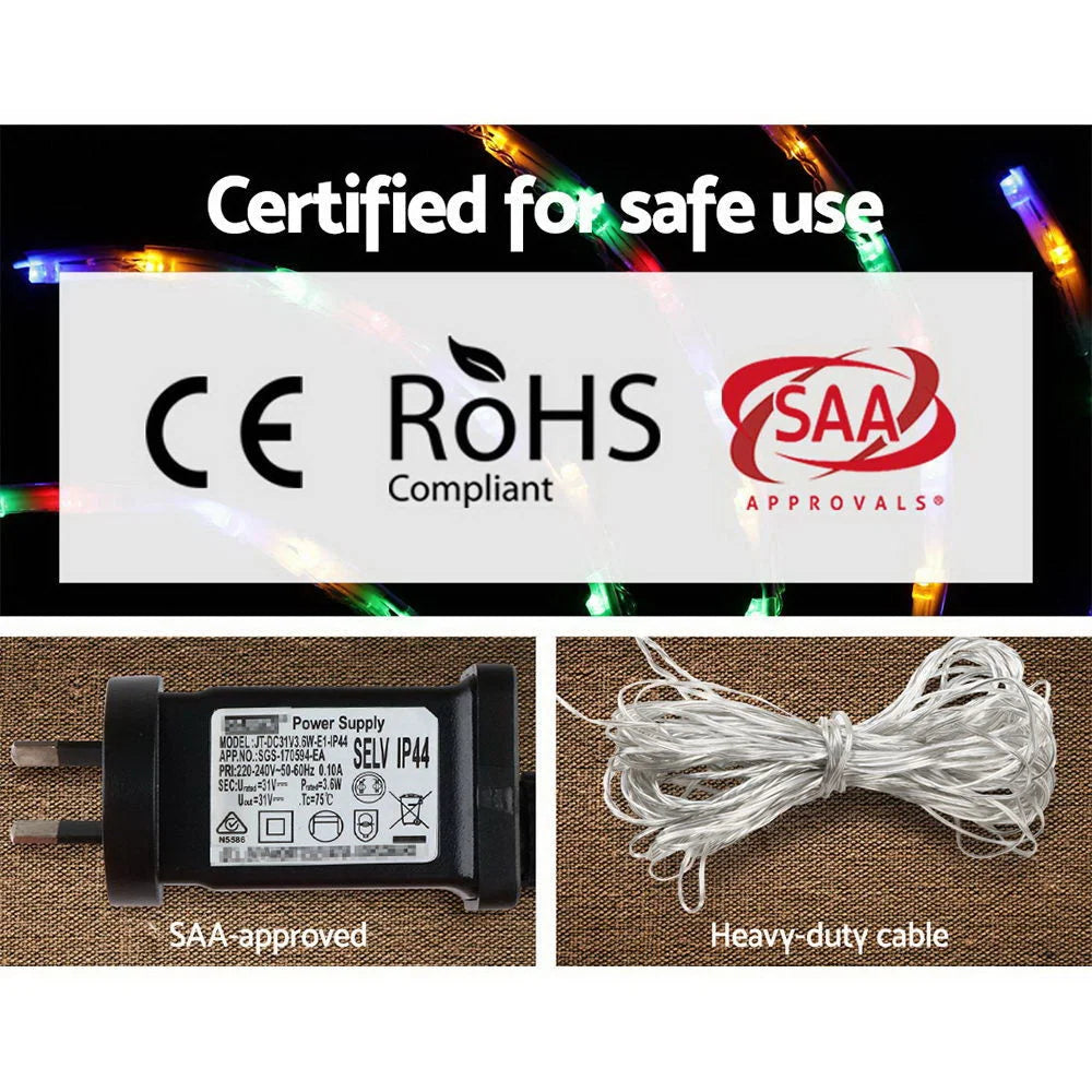 Christmas Motif Lights LED Waterproof Colourful