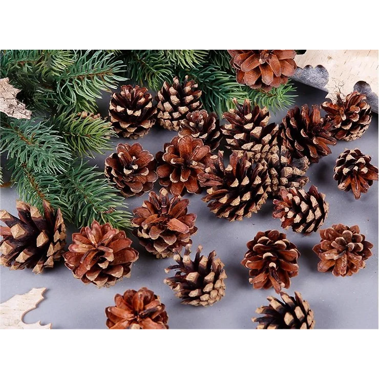 Christmas Natural Pine Cones Tree Hanging Home Decoration