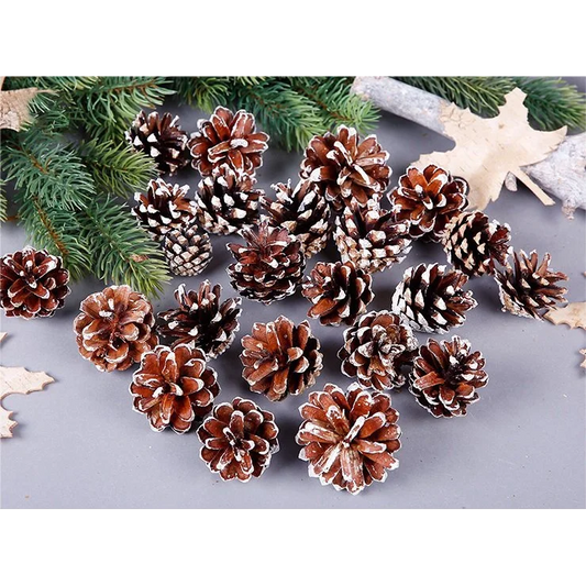 Christmas Natural Pine Cones Tree Hanging Home Decoration