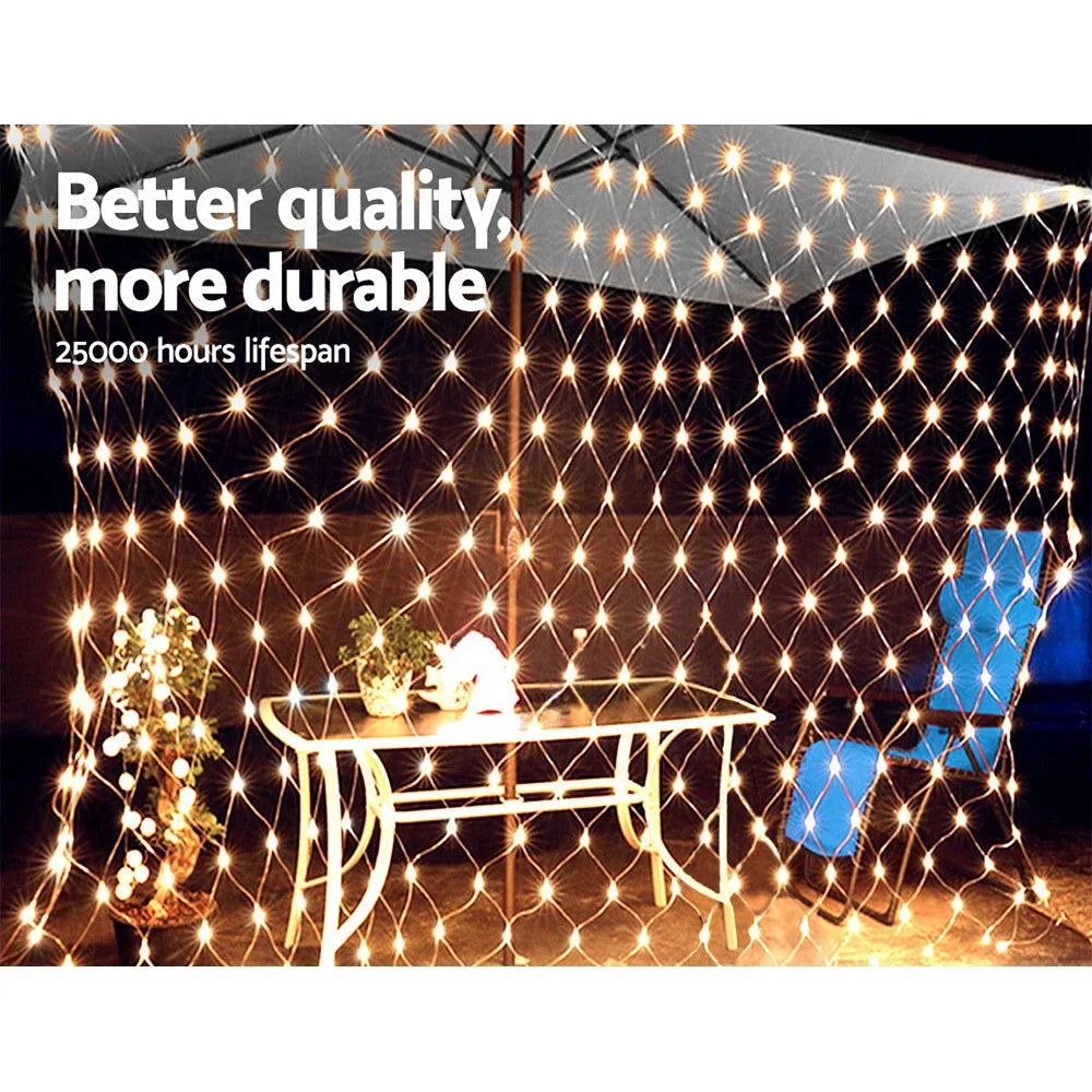 Christmas Net Mesh Lights 4x6M 1000 LED - String Fairy