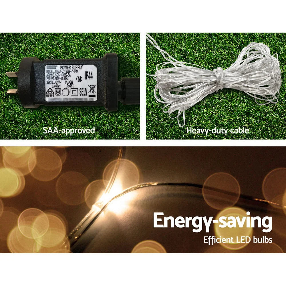 Christmas Net Mesh Lights 4x6M 1000 LED - String Fairy