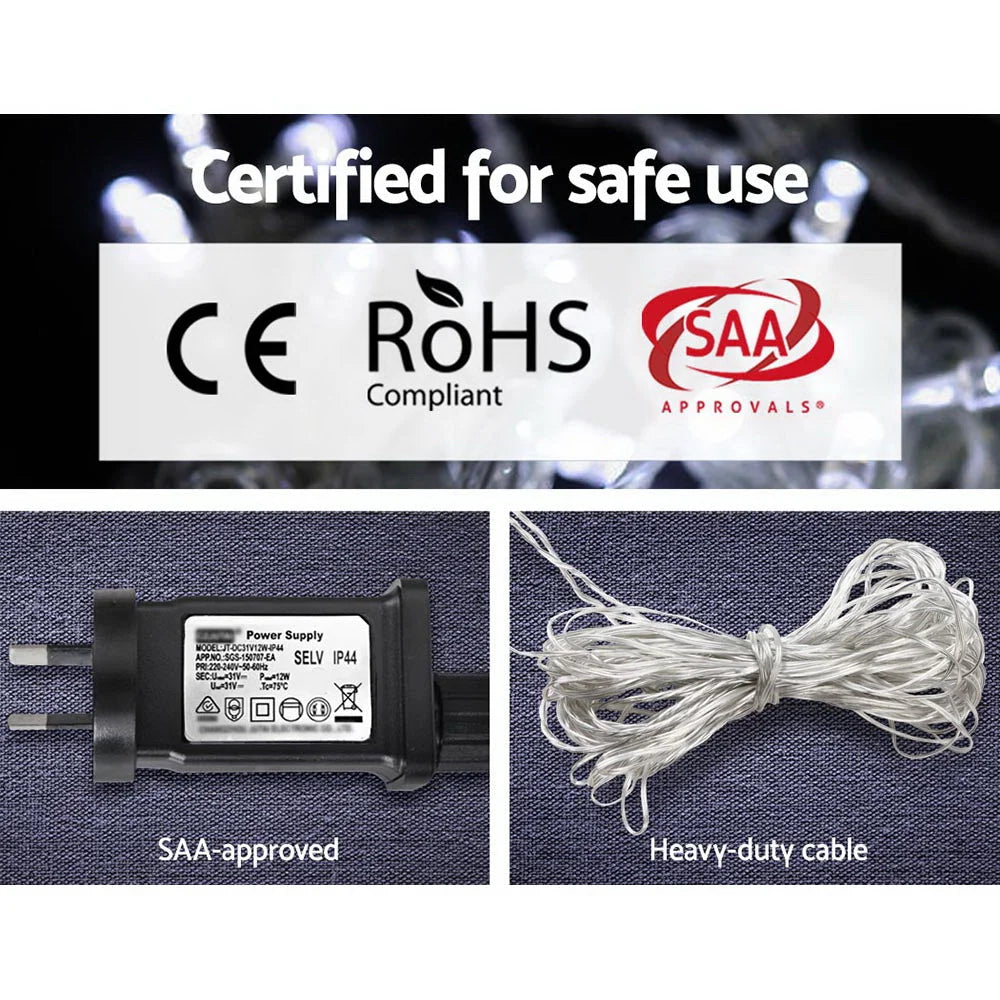 Christmas String Lights 100M 500LED Party Wedding Outdoor