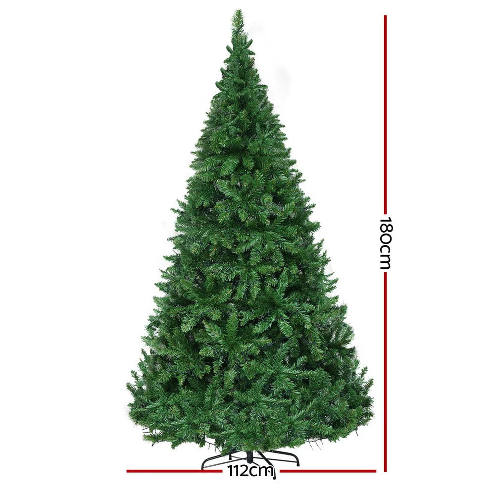 Christmas Tree 1.8M LED Xmas Tree with 874 Tips - Occasions