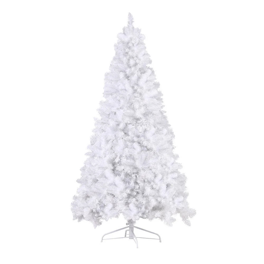 Christmas Tree 2.1M with 500 LED Xmas Decorations - White