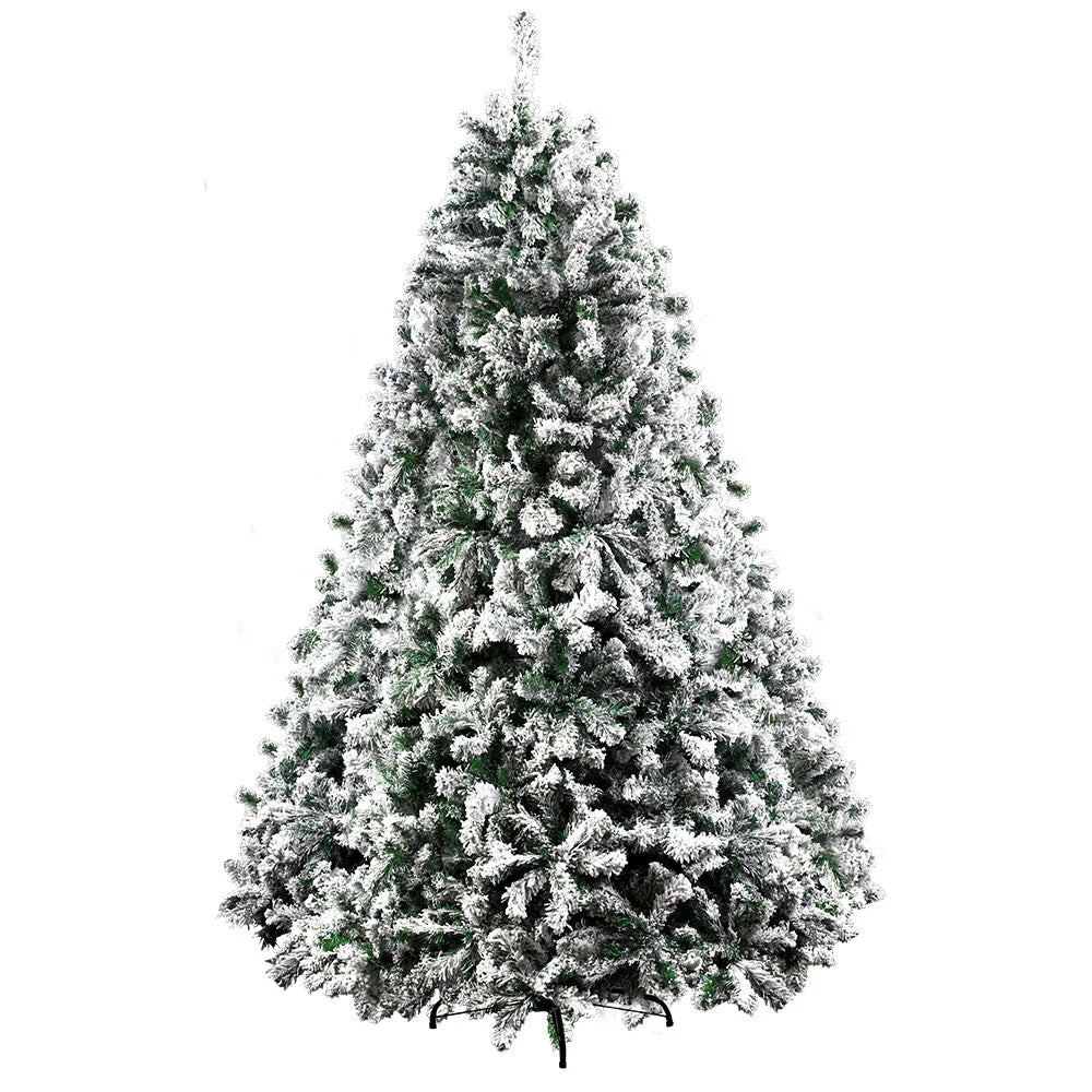 Christmas Tree 2.4M 8FT with 1500 Tips Snow Home Decor