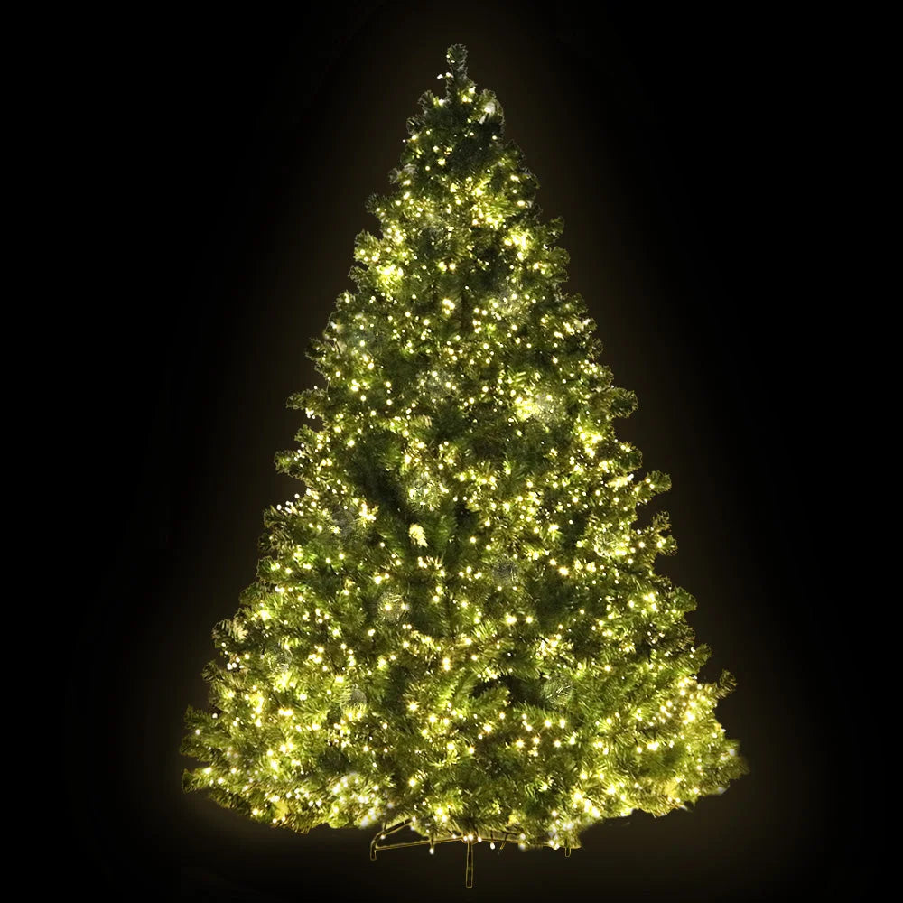 Christmas Tree 2.4M 8FT with 3190 LED Lights Warm White
