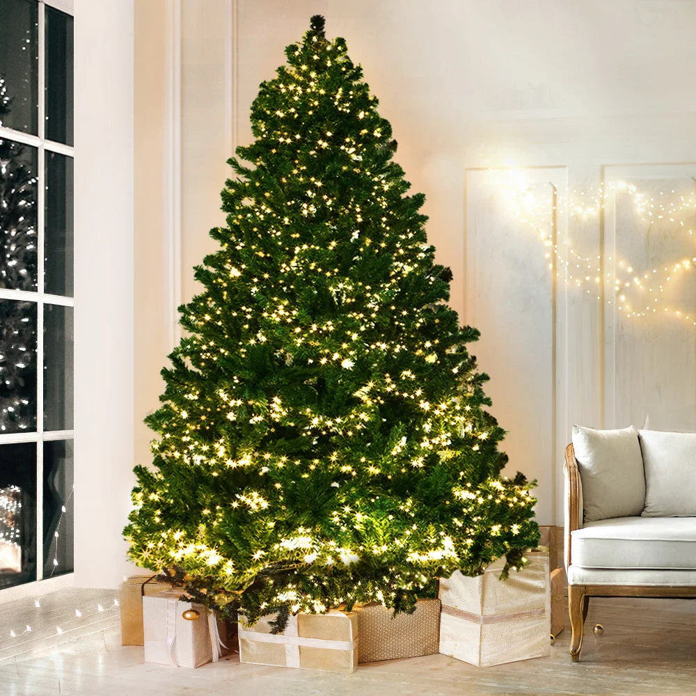 Christmas Tree 2.4M 8FT with 3190 LED Lights Warm White