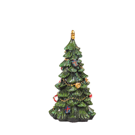 Christmas Tree Figurine - Festive Resin Decoration