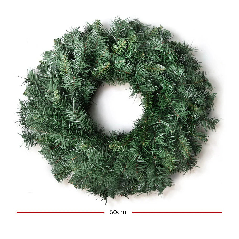 Christmas Wreath 60cm - Green - Christmas