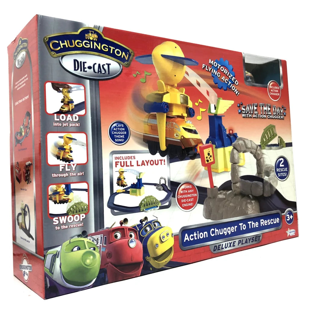 Chuggington Die-Cast Train Action Chugger to the Rescue