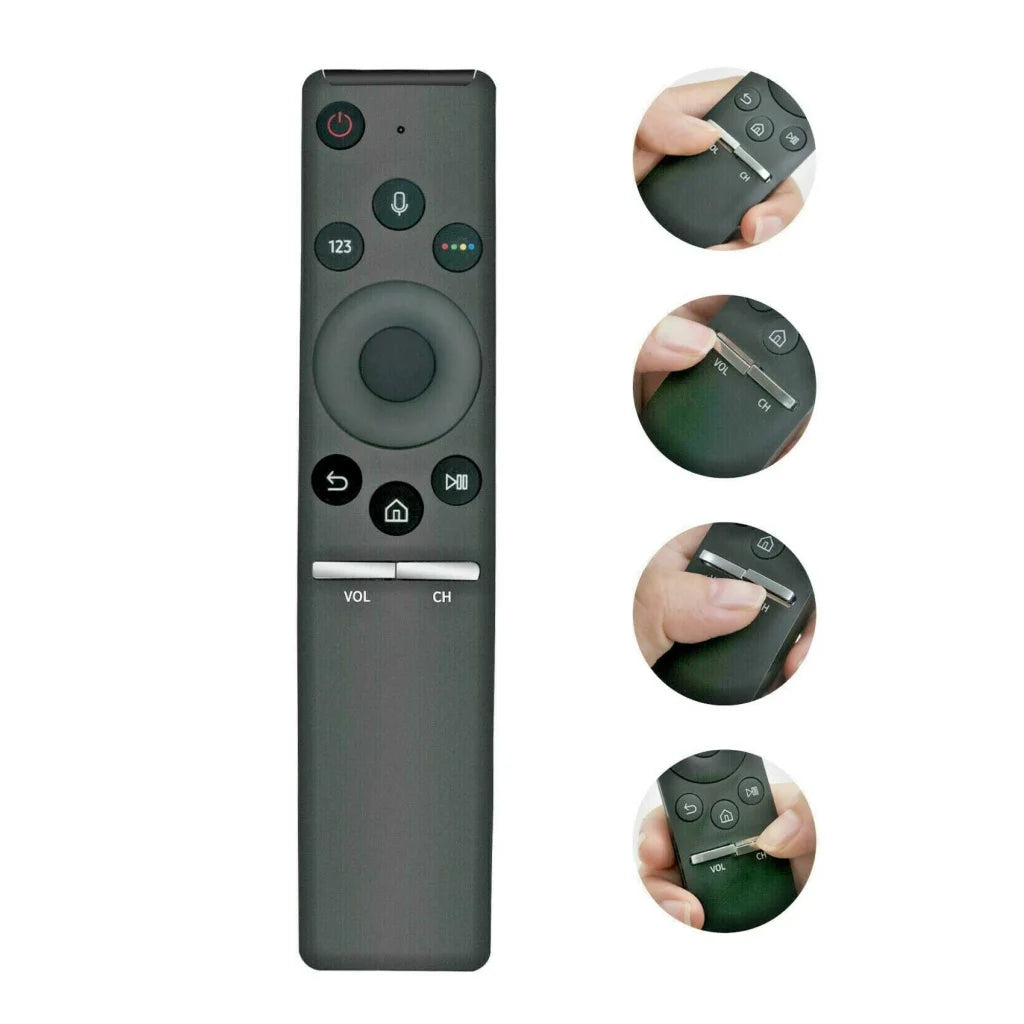 Chunghop 4K UHD Bluetooth Voice Remote Replacement for Samsung -01259B