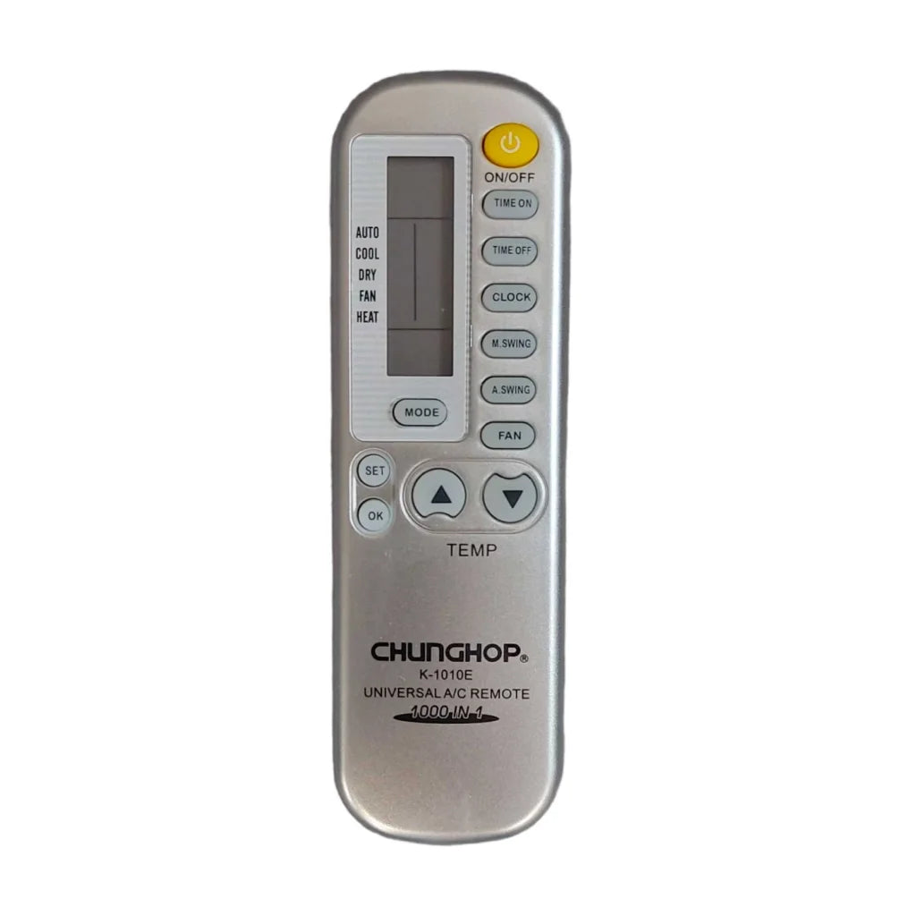 Chunghop Air Conditioner AC Remote Control Compatible with KELONG and More