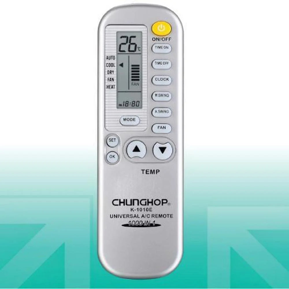 Chunghop Air Conditioner AC Remote Control Compatible