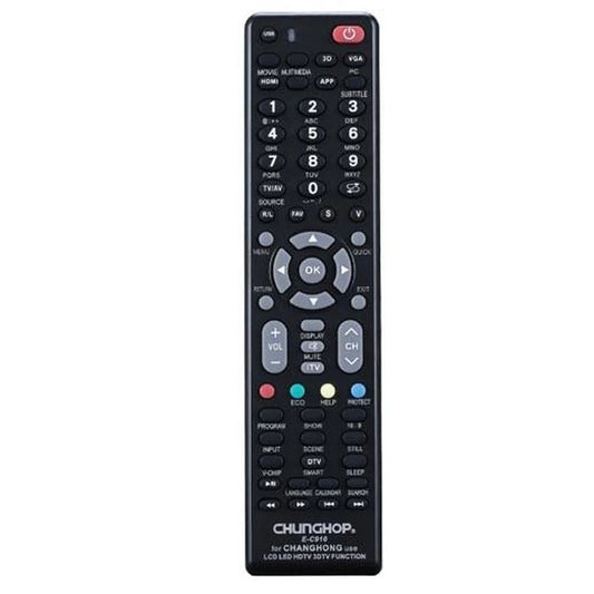 Chunghop Universal TV Remote Control Compatible with Changhong
