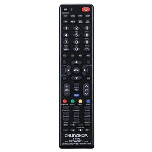 Chunghop Universal TV Remote Control Compatible with Skyworth