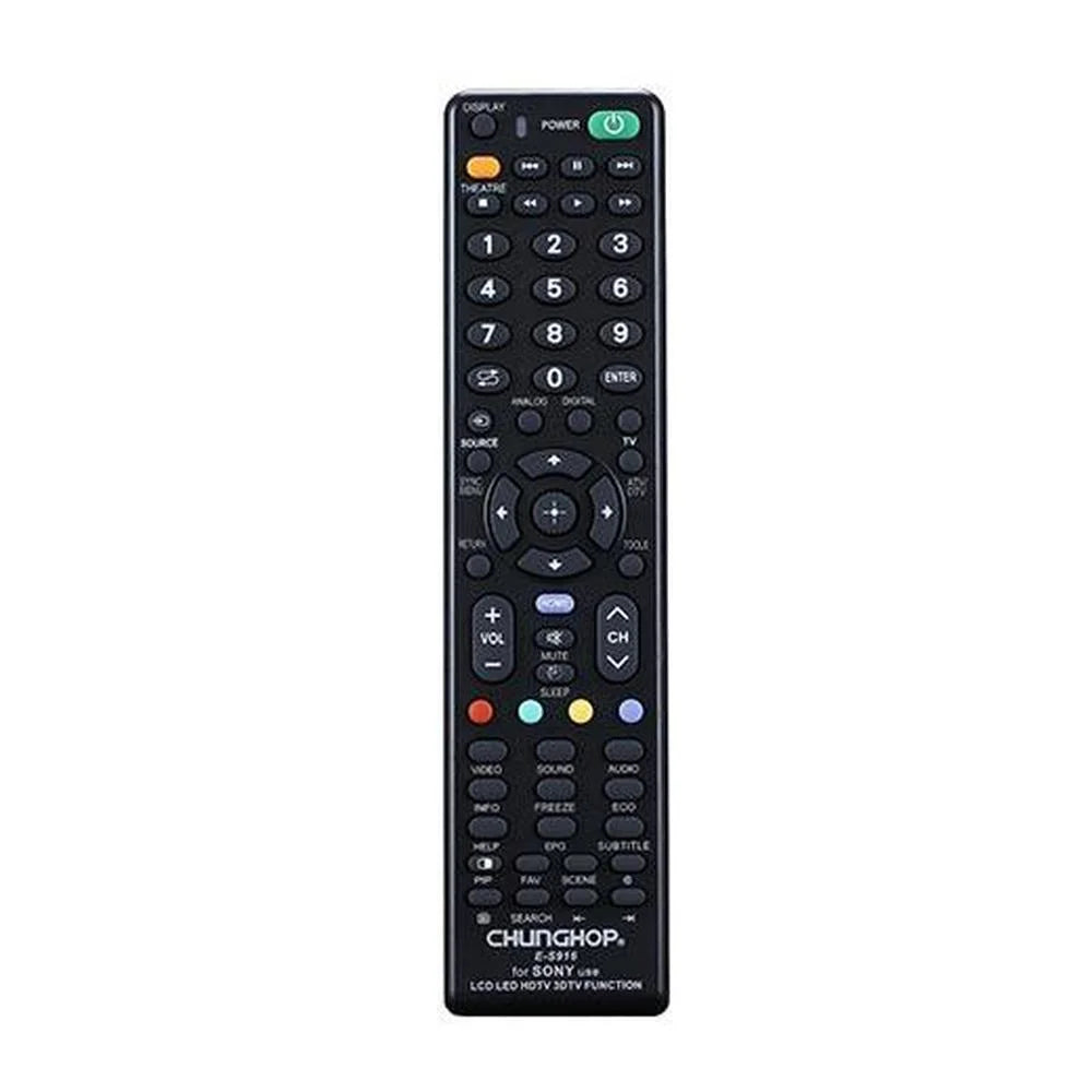 Chunghop Universal TV Remote Control Compatible with Sony LCD Smart HD Plasma