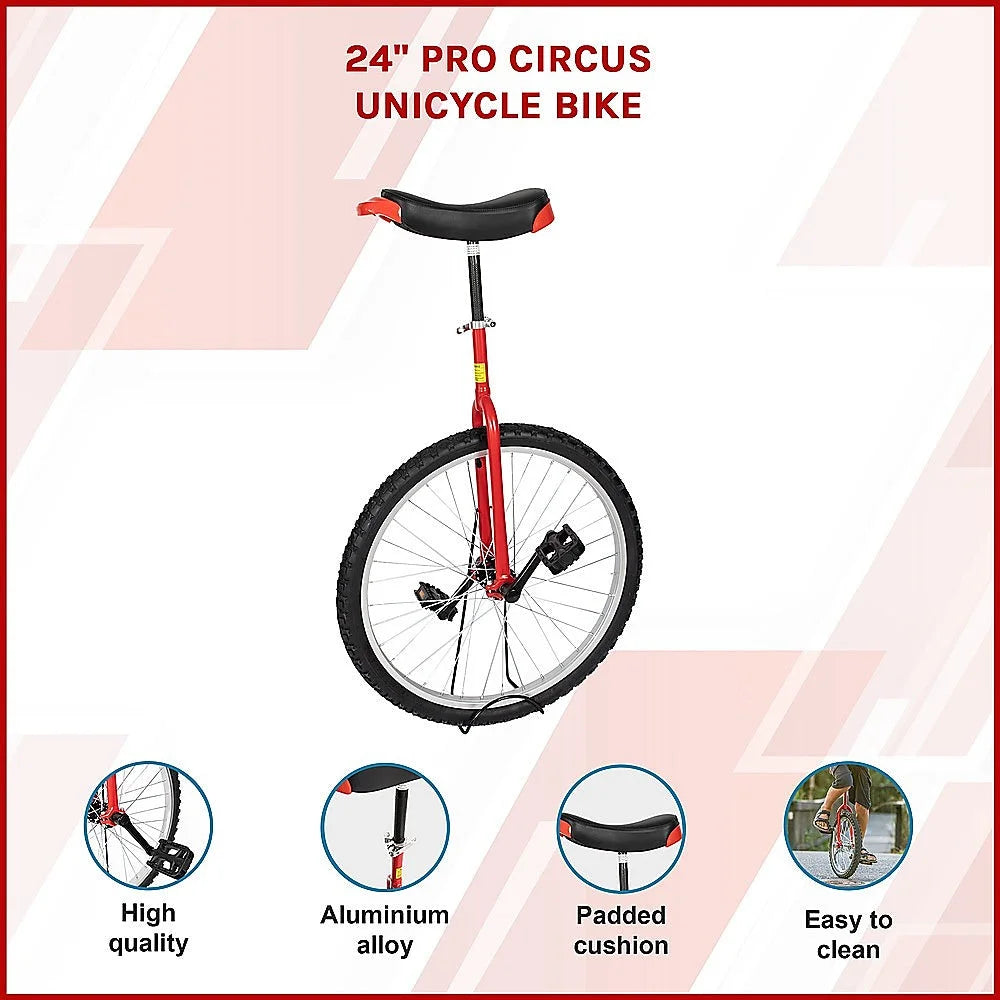 Circus Unicycle Bike 24'' Pro