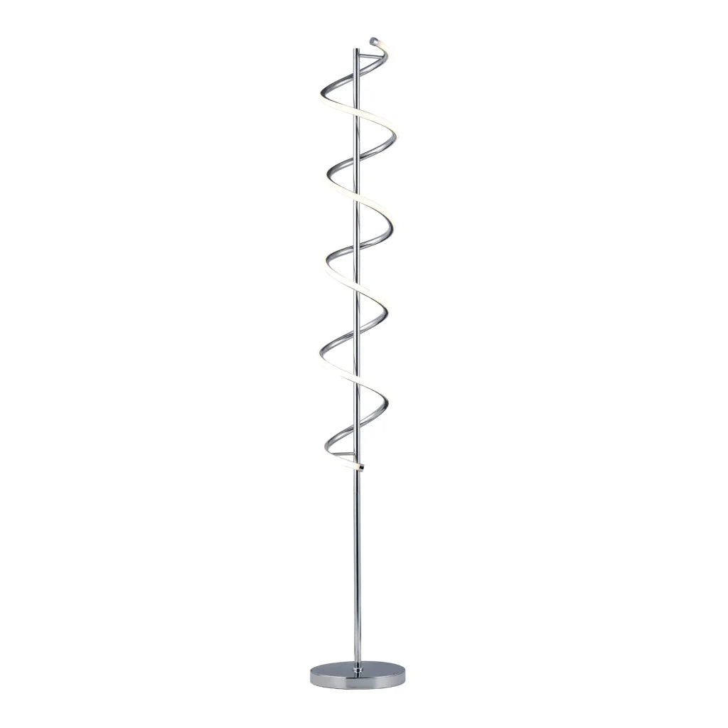 Cirrhi LED Floor Lamp - Chrome - Home & Garden > Lighting >