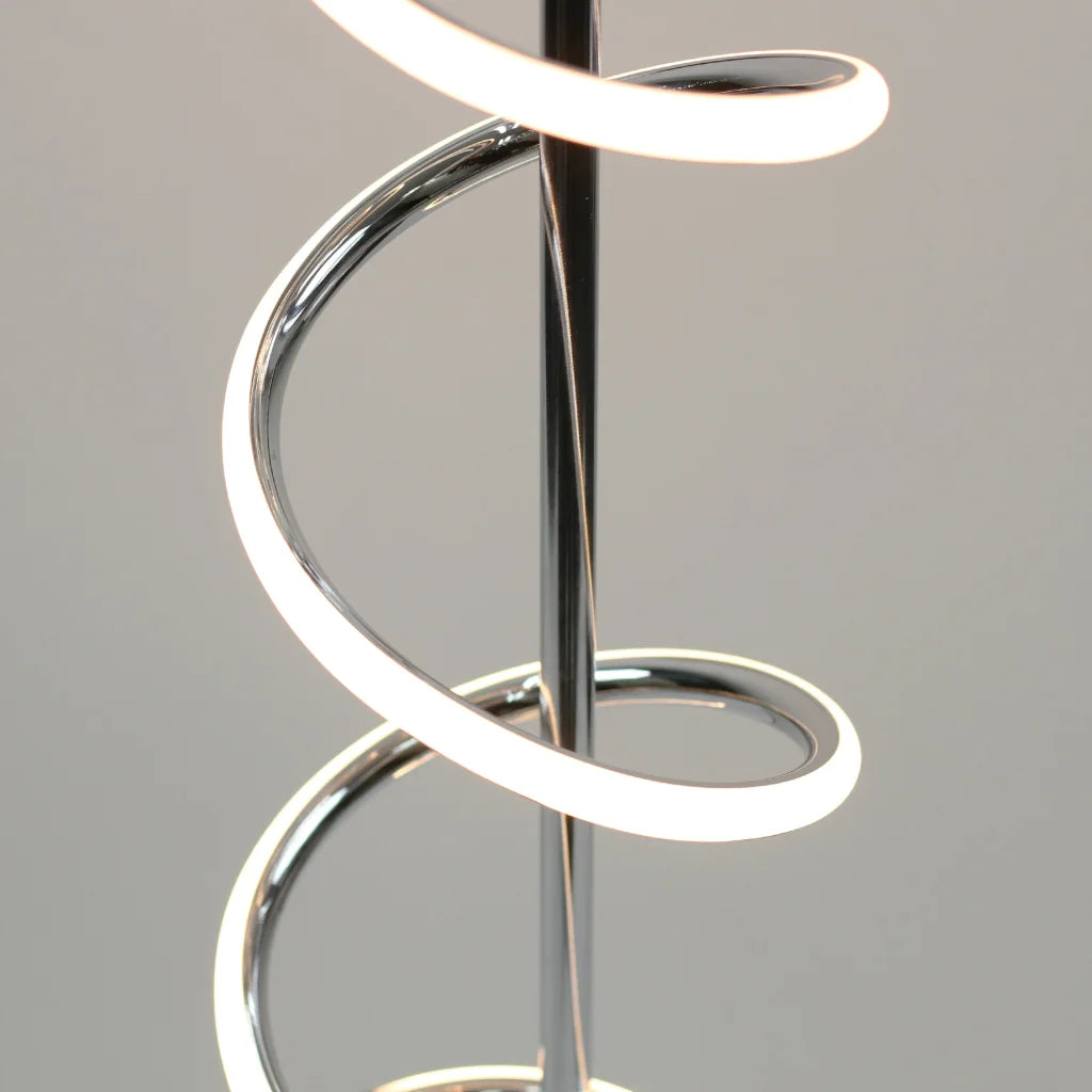 Cirrhi LED Floor Lamp - Chrome - Home & Garden > Lighting >