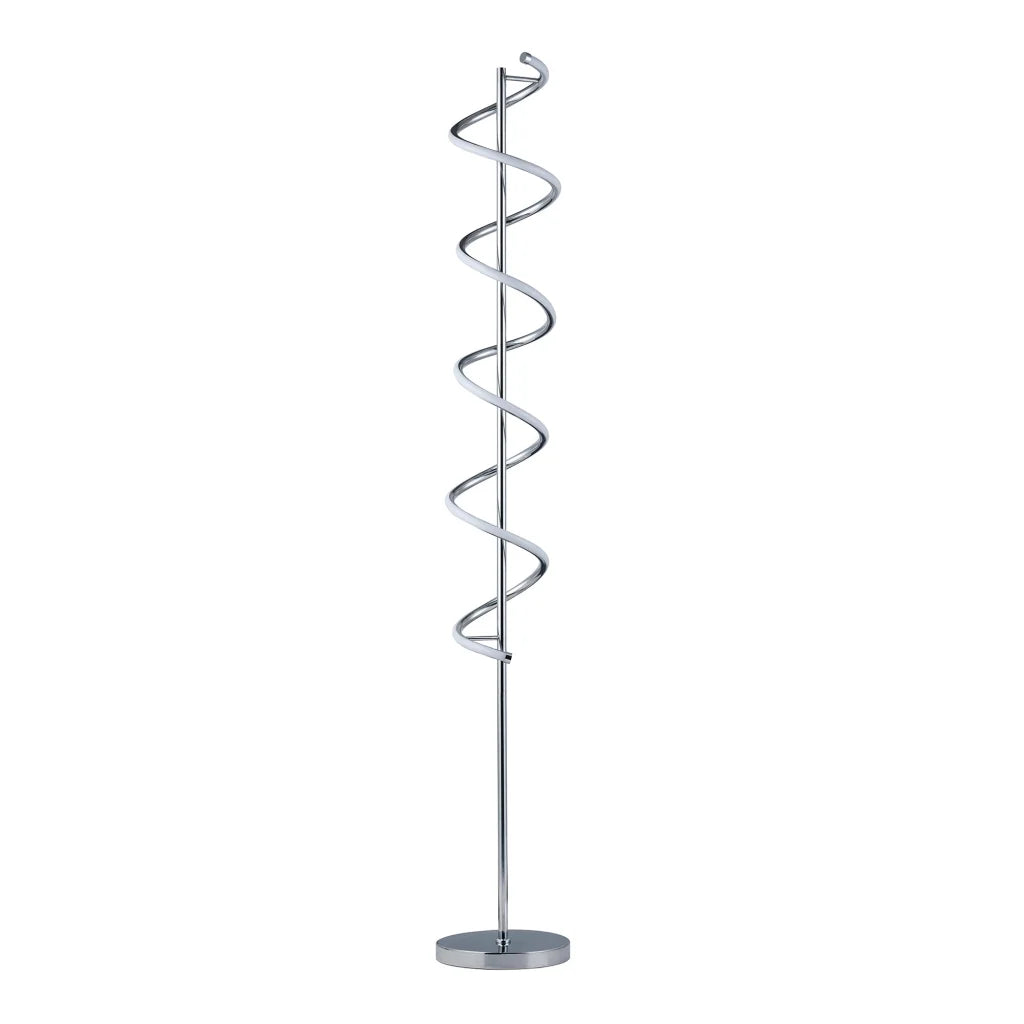 Cirrhi LED Floor Lamp - Chrome - Home & Garden > Lighting >