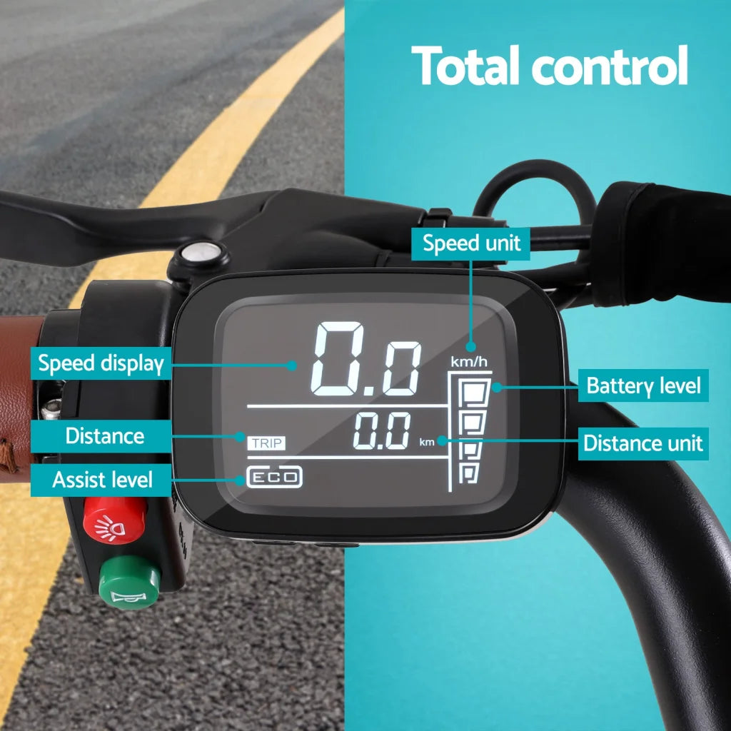 City Bicycle 26’’ eBike Electric Commuter with Battery