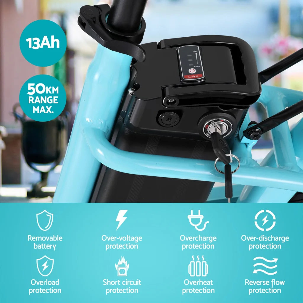 City Bicycle 26’’ eBike Electric Commuter with Battery