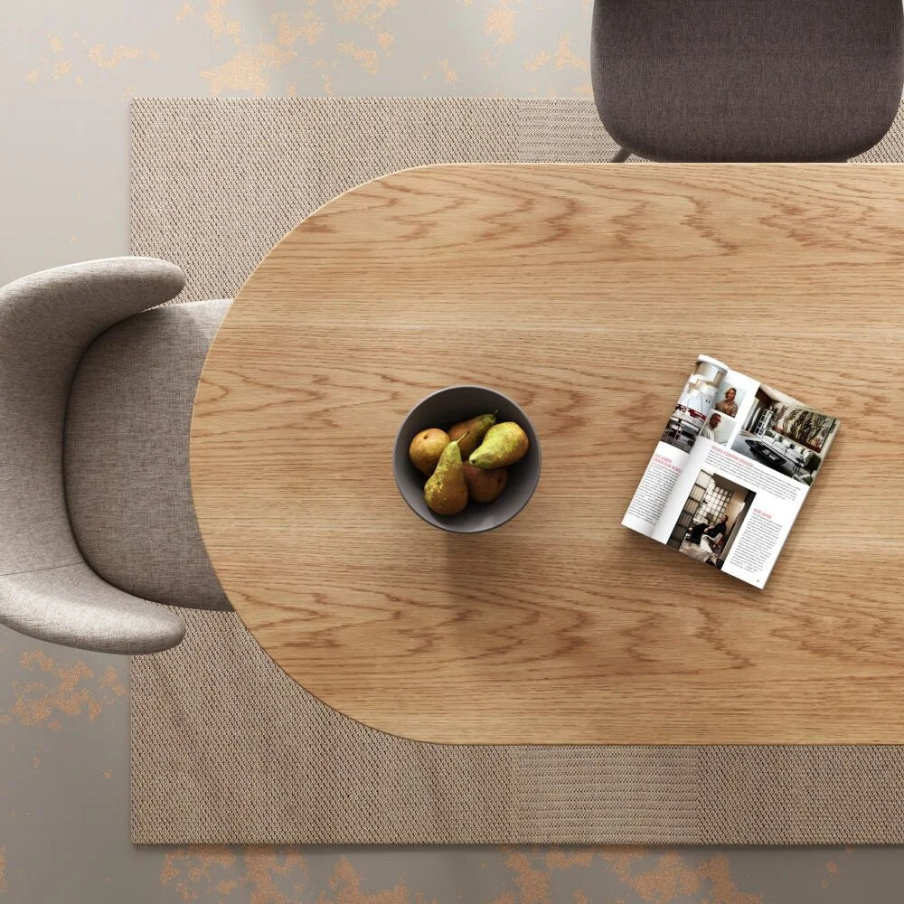Clara Gather Round Oval Dining Table - Furniture