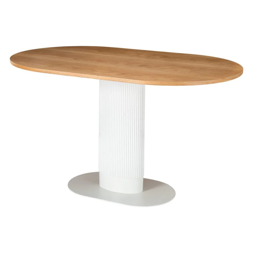 Clara Gather Round Oval Dining Table - Furniture