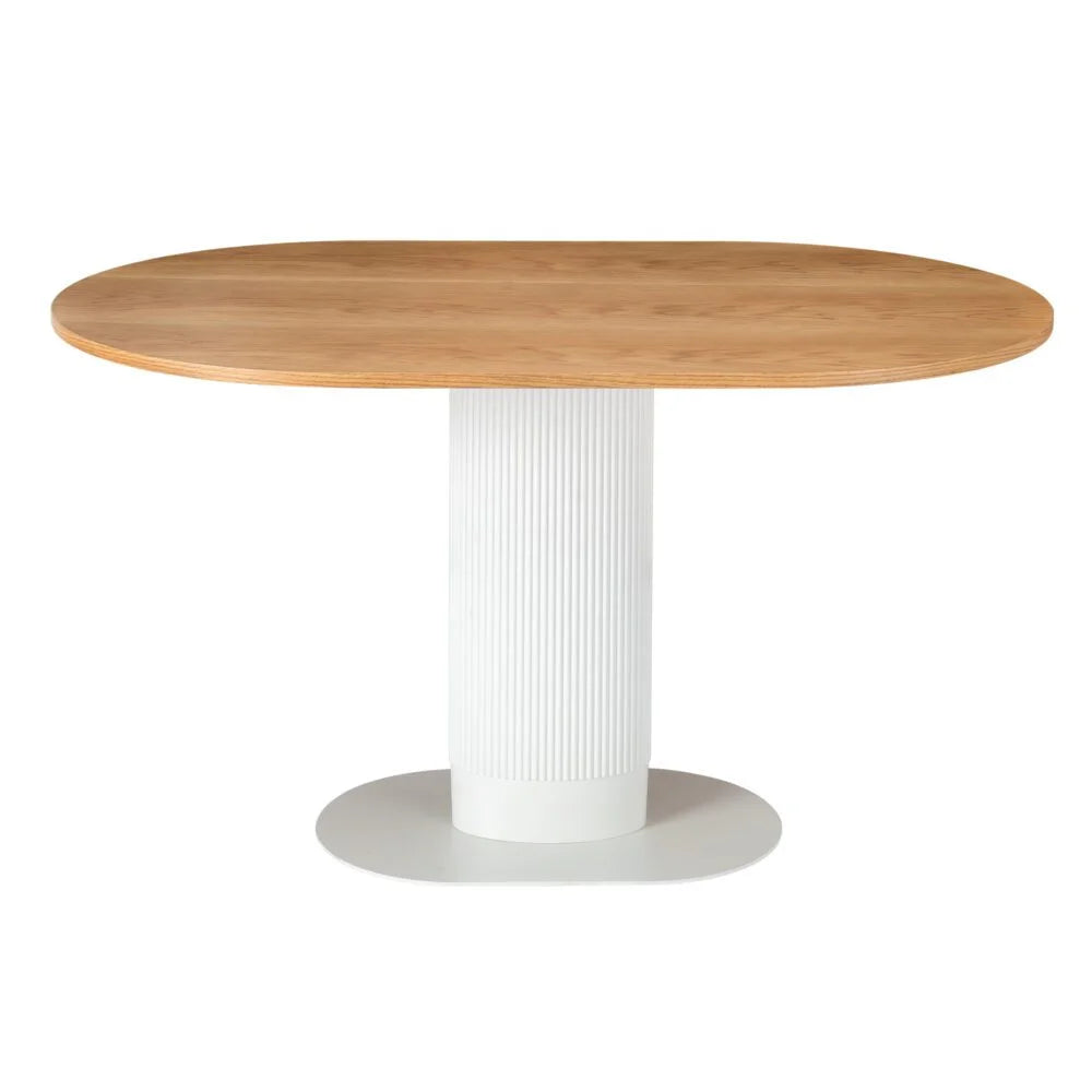 Clara Gather Round Oval Dining Table - Furniture