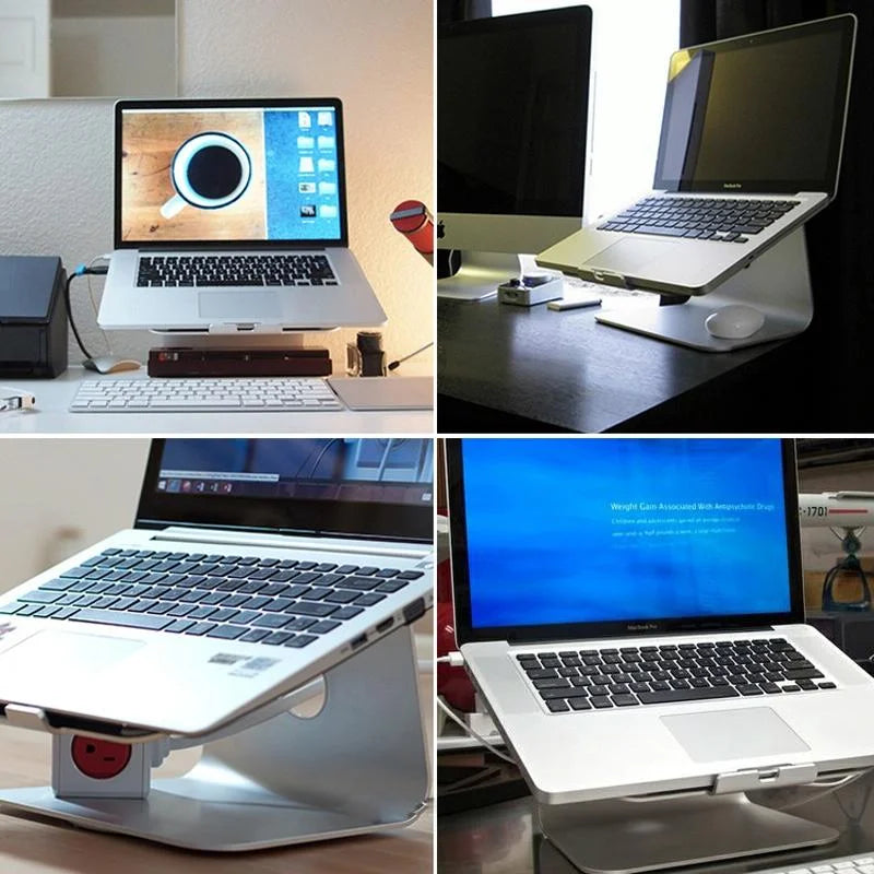 Classic Aluminum Cooling Stand with Fan for Mac Ipad