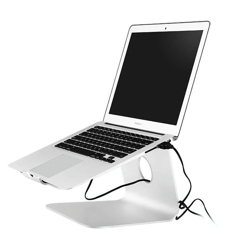 Classic Aluminum Cooling Stand with Fan for Mac Ipad
