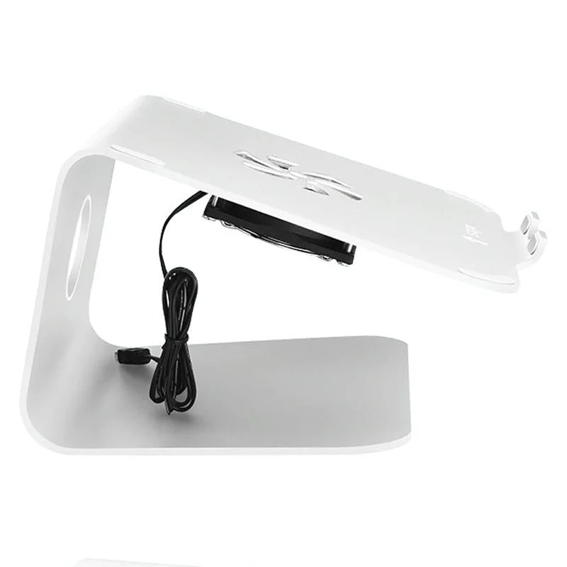 Classic Aluminum Cooling Stand with Fan for Mac Ipad