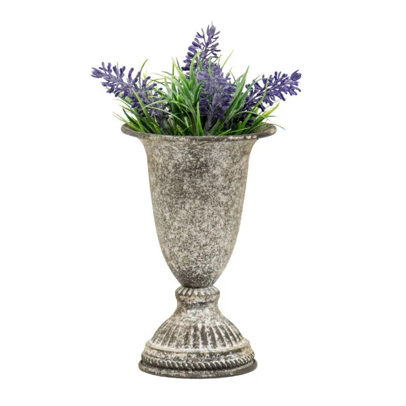 Classic Decorative Vase w Embellishment Base 15cm - Home &
