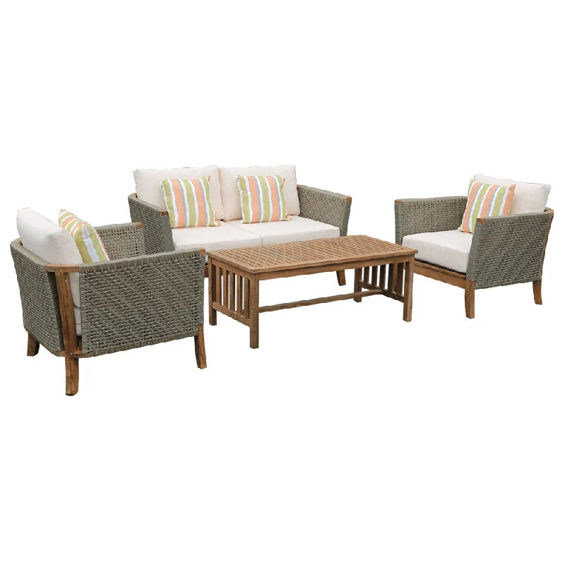 Classic Lounge Set 4 Pieces - Furniture
