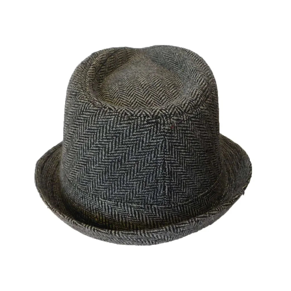 CLASSIC TRILBY HAT Fedora Felt Cap Costume Gangster