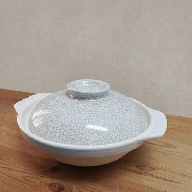 Clay Pot Donabe Japanese Ginpo 24.5cm Ceramic Hot Pot