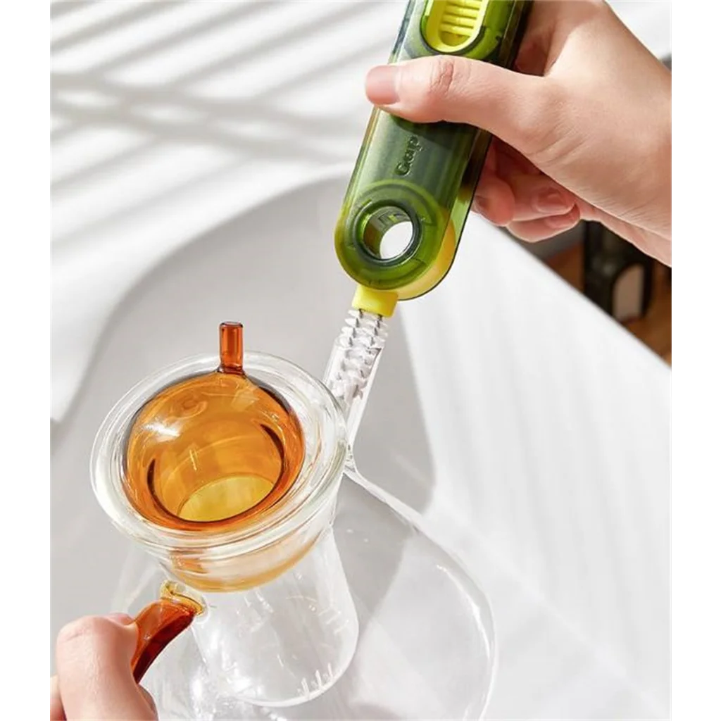 Cleanix Multi-purpose Cup Cleaning Brush Three-in-one Gap
