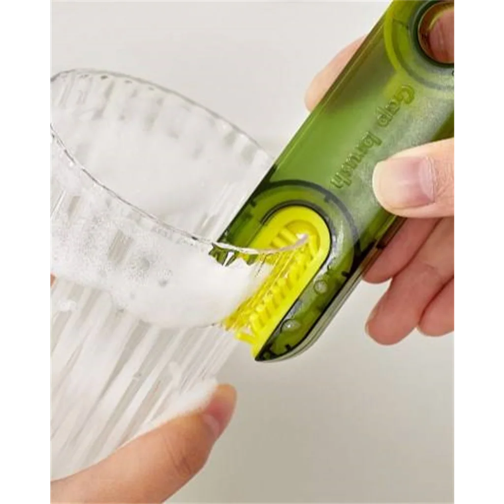 Cleanix Multi-purpose Cup Cleaning Brush Three-in-one Gap