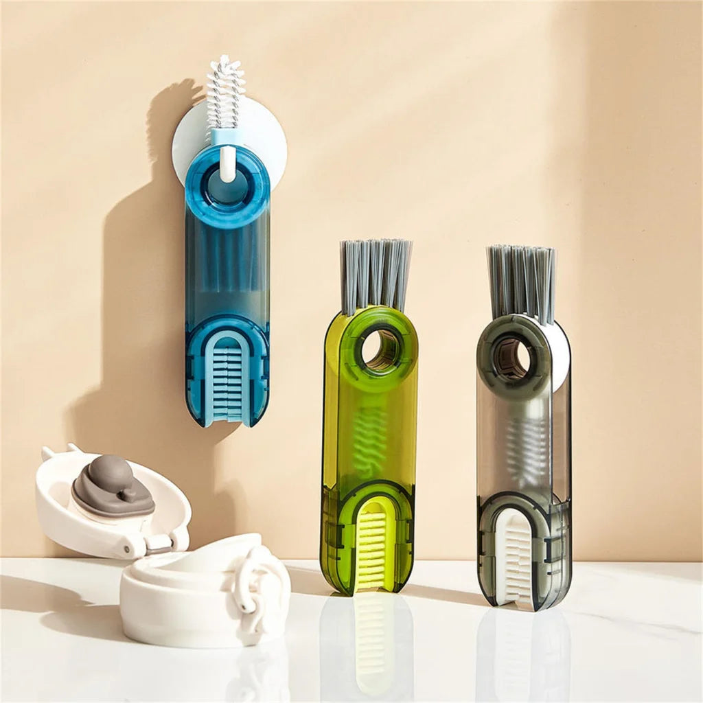 Cleanix Multi-purpose Cup Cleaning Brush Three-in-one Gap