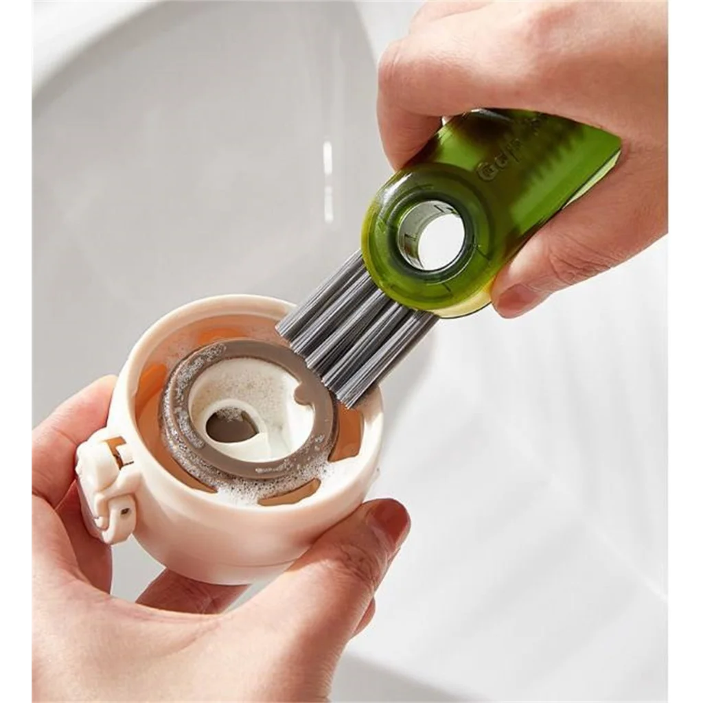 Cleanix Multi-purpose Cup Cleaning Brush Three-in-one Gap