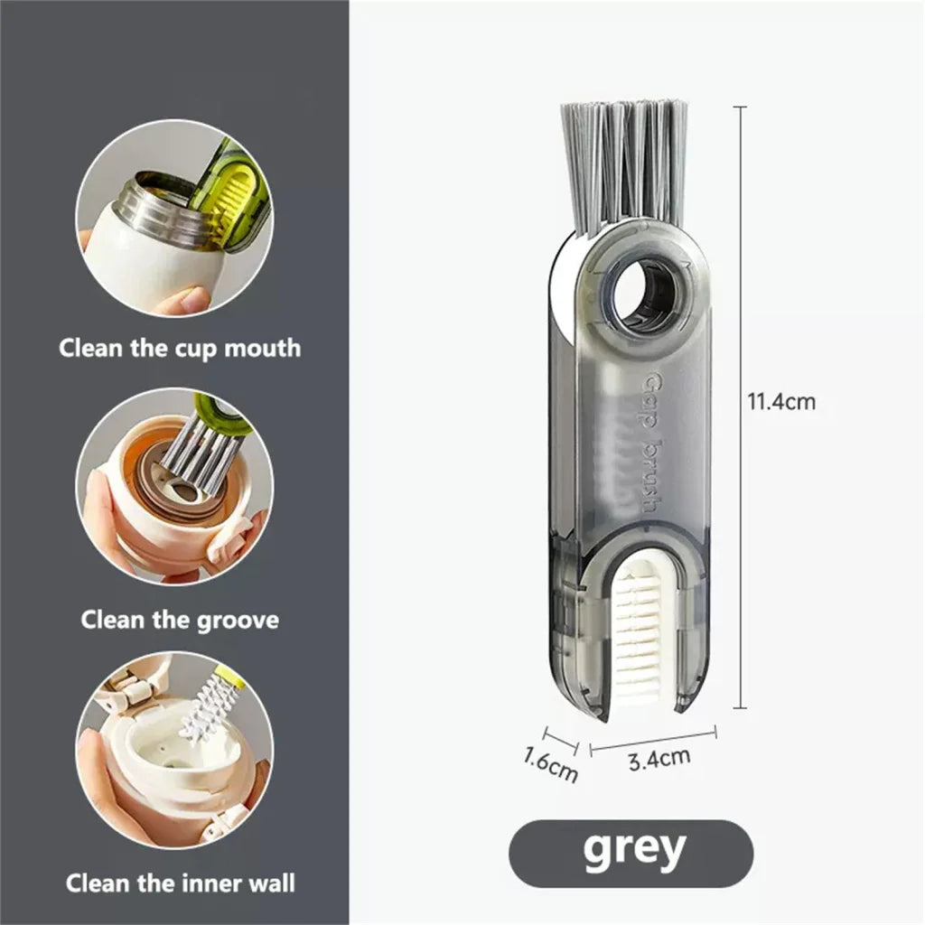 Cleanix Multi-purpose Cup Cleaning Brush Three-in-one Gap