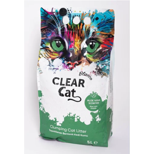 ClearCat Blanco Cat Litter Aloevera 5L