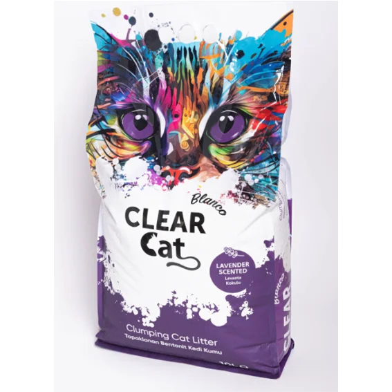 ClearCat Blanco Cat Litter Lavender 10L