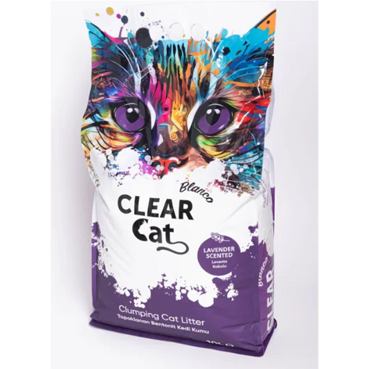 ClearCat Blanco Cat Litter Lavender 10L