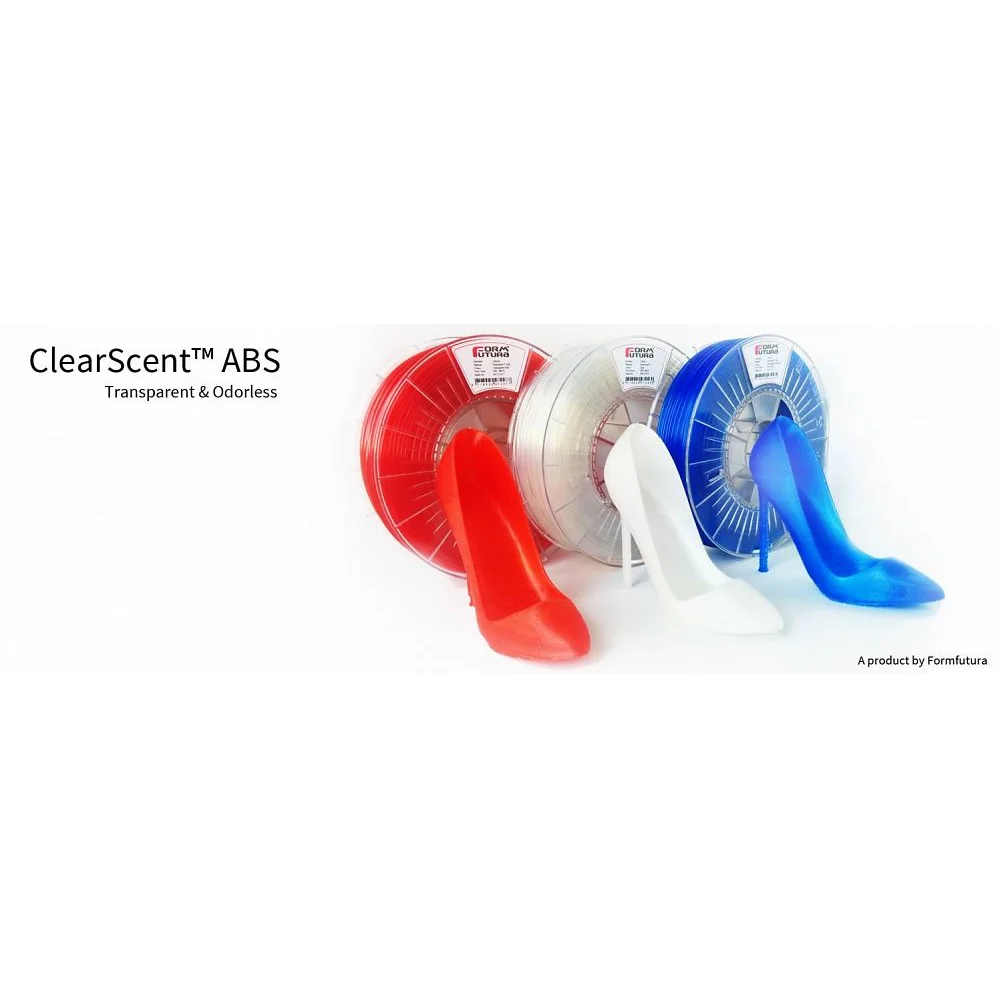 ClearScent ABS Filament 2.85mm Transparent Dark Blue 750g