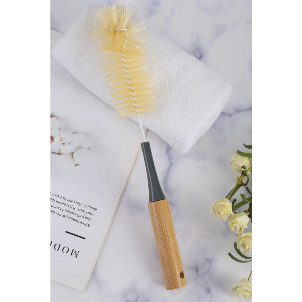 Clevinger Eco Cleaning Bamboo Bottle Brush - Home & Garden