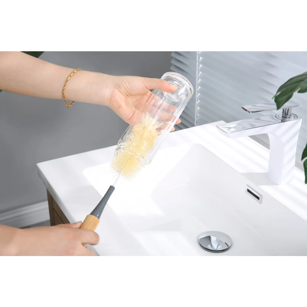 Clevinger Eco Cleaning Bamboo Bottle Brush - Home & Garden