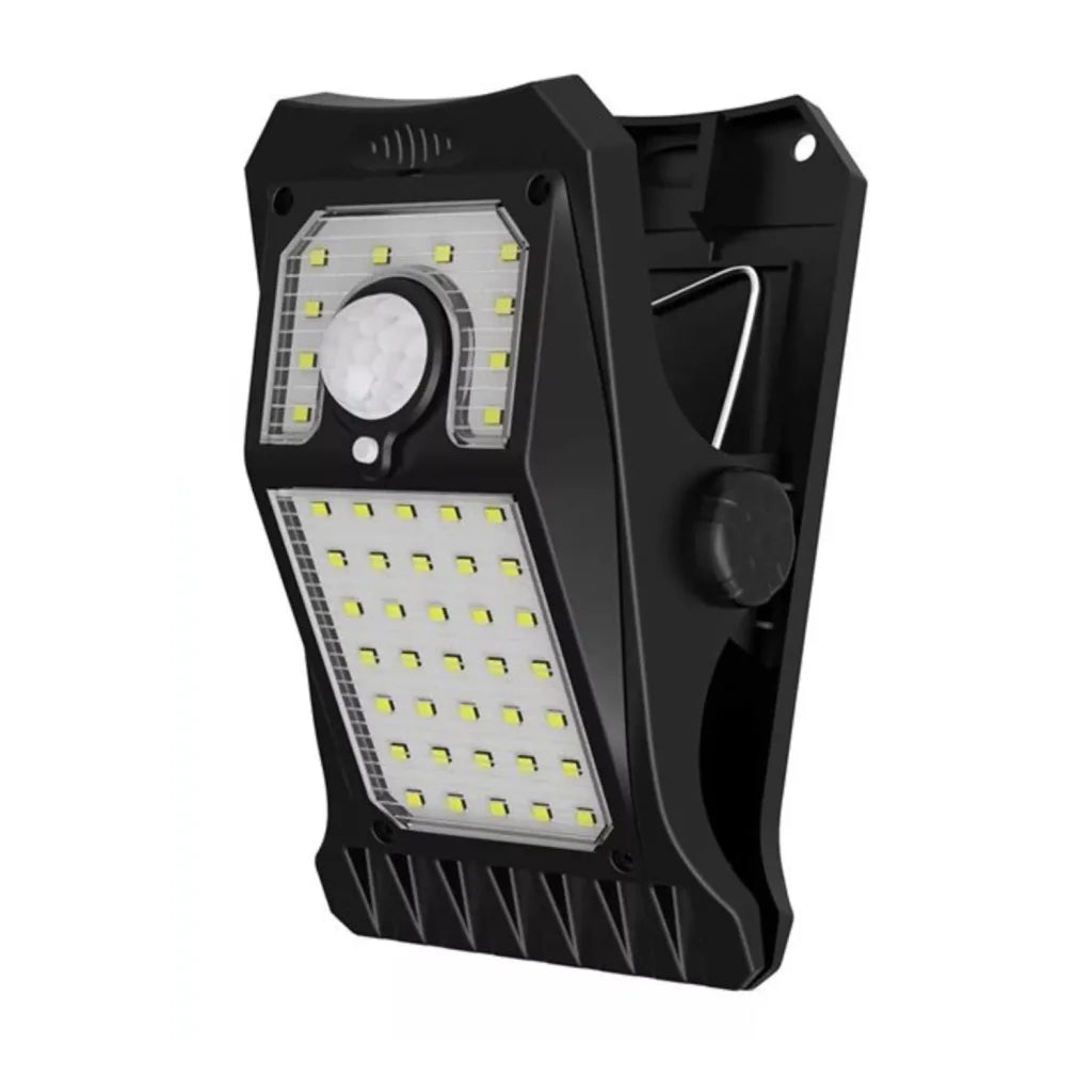 Clip-On Solar LED Light Outdoor Motion Sensor 45 LEDs IP65