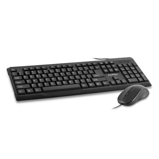 CLiPtec OFIZ-COMBO USB Keyboard and Mouse Set - Spill