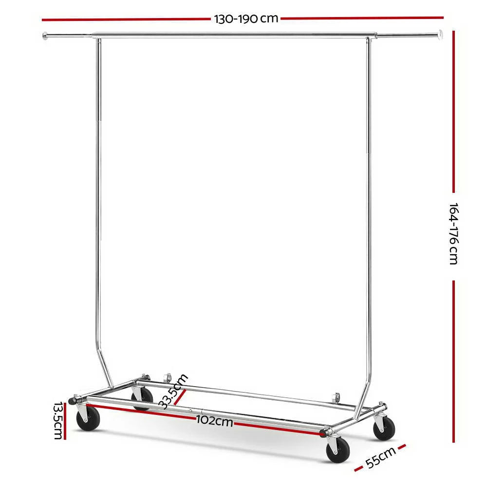 Clothes Coat Rack Stand Portable Garment